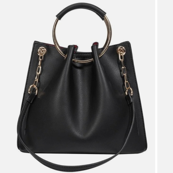 MELIE BIANCO CHELSEA SMALL BAG BLACK - Picture 1 of 4